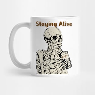 Halloween Staying Alive Mug